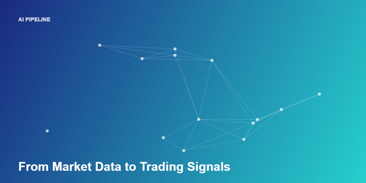 How AI processes market data into trading signals