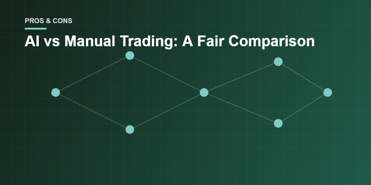Comparison of AI trading versus manual trading