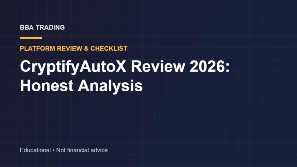CryptifyAutoX Review 2026: Honest Analysis