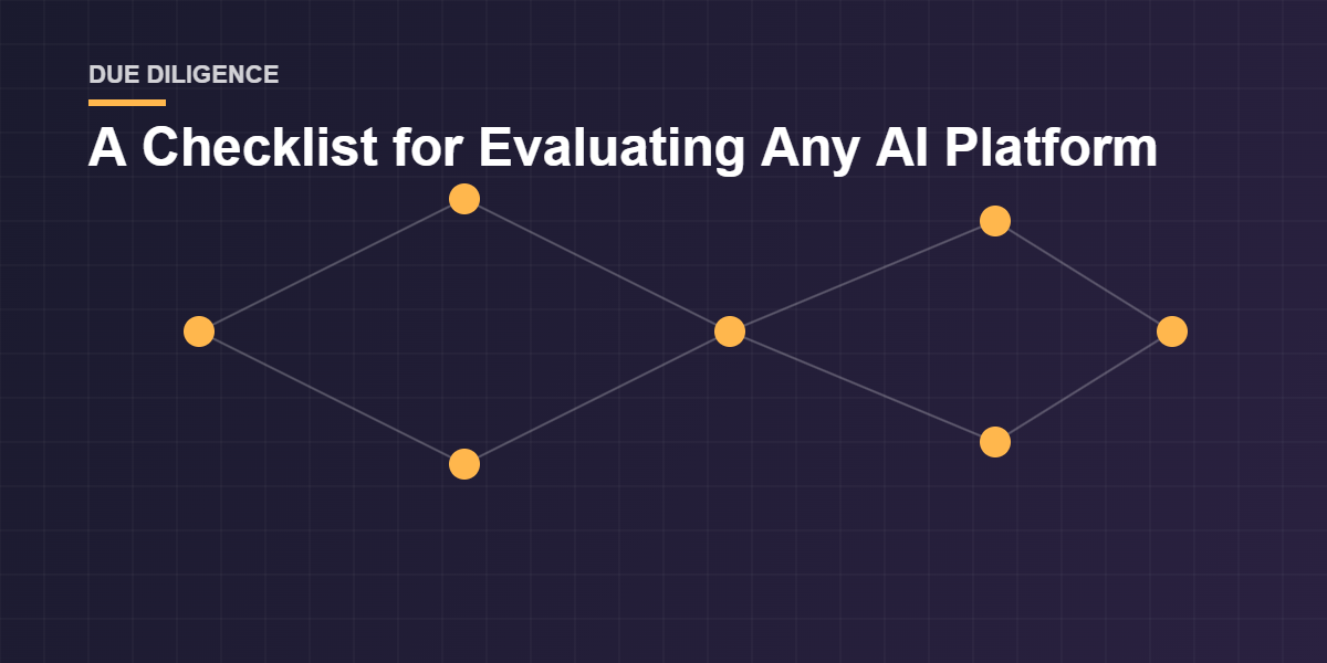 Checklist for evaluating an AI crypto trading platform