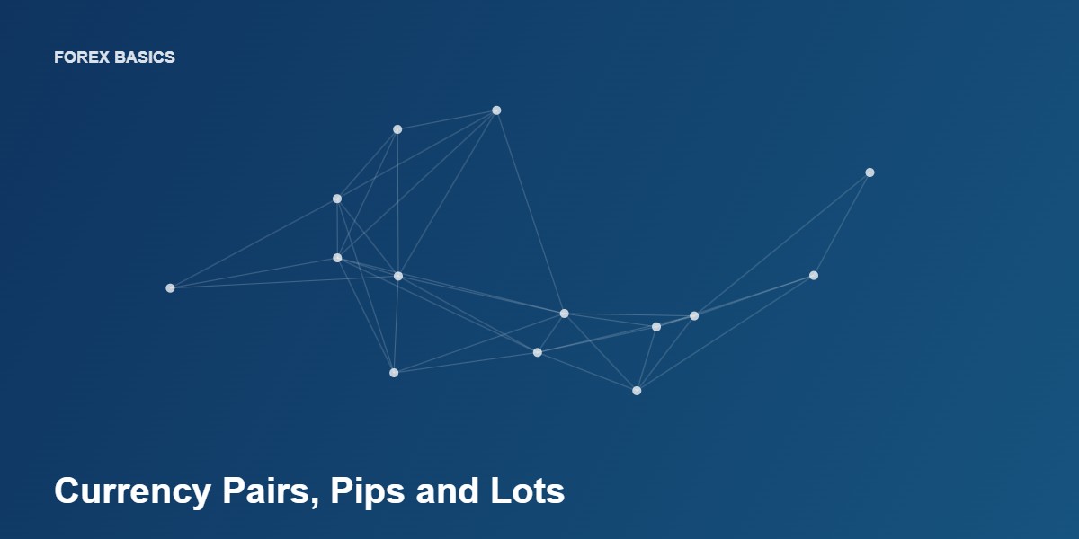 Currency pairs, pips and lots explained