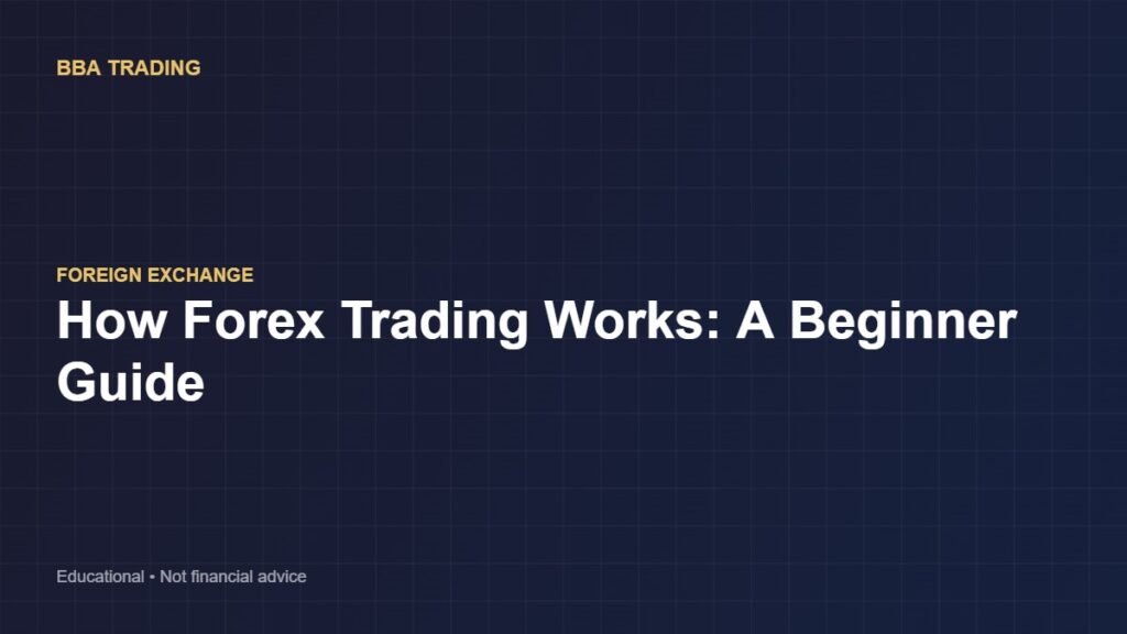 How Forex Trading Works: A Beginner’s Guide How forex trading works beginner guide